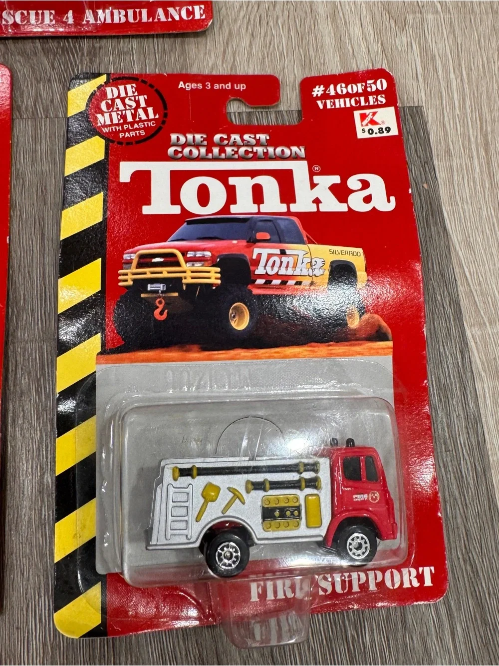 VTG Lot of 3 Tonka Die Cast Collection Sealed Grader Dump Trucks Stone Crusher